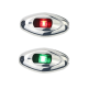 Led Navigation light -Green Starboard Light and Red Port Light - 12V STAINLESS STEEL- COMPLETE SET - WK-NL6- AZLED